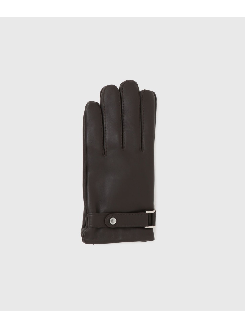 ラムレザーグローブ ADAM ET ROPE' HOMME アダムエロペ ファッション雑貨 手袋 ブラック【送料無料】[Rakuten Fashion]