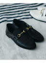 ソフトビットローファー ADAM ET ROPE' FEMME アダムエロペ シューズ・靴 ローファー ホワイト ブラック【送料無料】[Rakuten Fash...