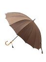 UMBRELLA ADAM ET ROPE' FEMME アダムエロペ ファッション雑貨 傘・長傘 ブラウン ブラック【送料無料】[Rakuten Fashio...