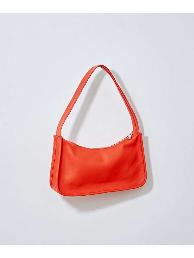 カラーミニショルダーバッグ ADAM ET ROPE' FEMME アダムエロペ バッグ ショルダーバッグ オレンジ グリーン ホワイト シルバー【送料無料】[Rakuten Fashion]のサムネイル