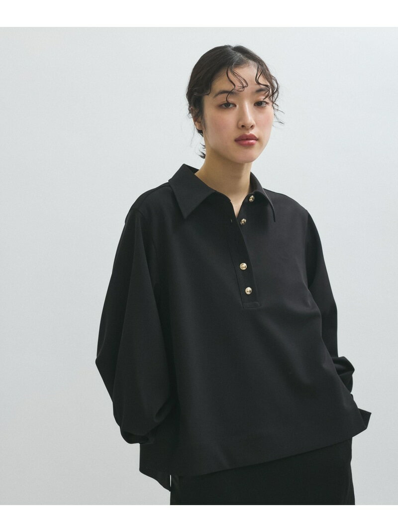 【SALE／60%OFF】【サステナブル】スキッパーシャツ ADAM ET ROPE' FEMME アダムエロペ トップス シャ..