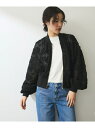 【SALE/30%OFF】【WEB限定】チュールブルゾン ADAM ET ROPE' FEMME アダムエロペ ジャケット・アウター ブルゾン・ジャンパー ブラ...