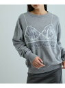 【SALE/50%OFF】【PROTAGONISTA for ADAM ET ROPE'】別注 Lingerie Sweat Shirt ADAM ET ROP...