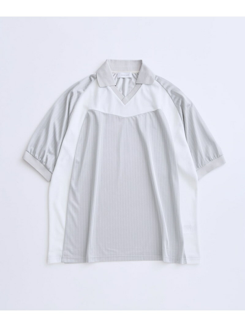 【SALE／50%OFF】【UNIFORM/ユニフォーム】 POLO ショートスリーブ ゲームシャツ / 透湿性 / 通気性 / ユニセックス ADAM ET ROPE' HOMME アダムエロペ トップス カットソー・Tシャツ グレー ベージュ ネイビー【RBA_E】【送料無料】[Rakuten Fashion]