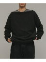 【SALE／30%OFF】[TOPS]STRING OVERSIZE KNIT M TO R アダムエロペ トップス ニット ブラック レッド【RBA_E】【送料無料】[Rakuten Fashion]