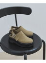 【定番人気】・【新色追加】ボリュームソールベルトクロッグ ADAM ET ROPE' FEMME アダムエロペ シューズ・靴 サンダル ブラック ベージュ【先行...
