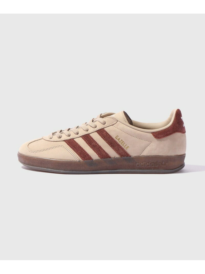 【adidas/アディダス】GAZELLE INDOOR JQ8387 ADAM ET ROPE' HOMME アダムエロペ シューズ・靴 スニーカー ベージュ【送料無料】[Rakuten Fashion]