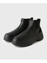 HUNTE UFS8002LEA ADAM ET ROPE' HOMME アダムエロペ シューズ・靴 その他のシューズ・靴 ブラック【送料無料】[Rakuten...