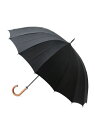 【SALE/40%OFF】裏縞長傘16本骨 / 雨晴兼用65cm ADAM ET ROPE' HOMME アダムエロペ ファッション雑貨 傘・長傘 ブラウン ブ...
