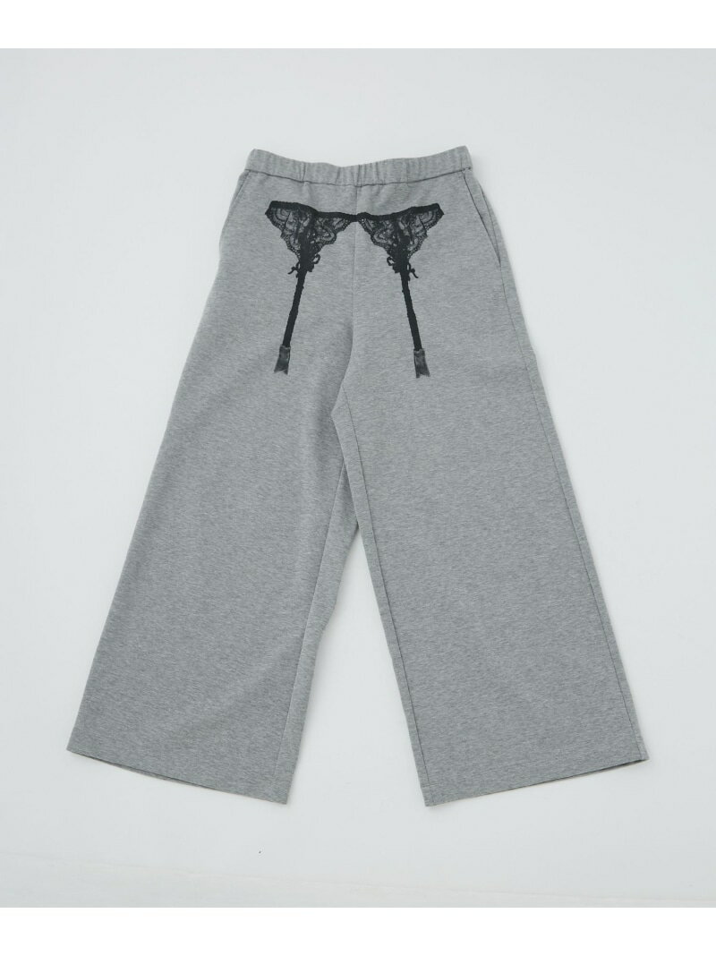 【SALE／50%OFF】TROMPE GARTER PRINT BUGGY SWEAT PT M TO R アダムエロペ パンツ その他のパンツ ネ..