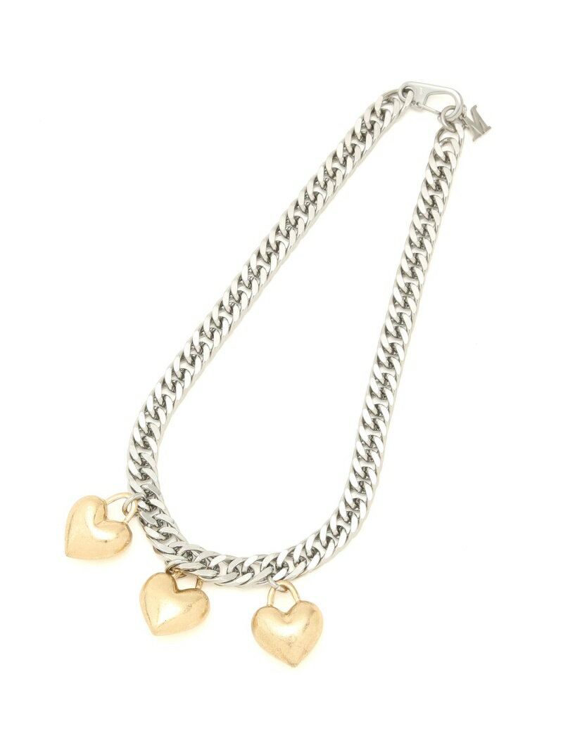 【MARLAND BACKUS】HEART CHOKER M TO R アダムエロペ アクセサリー・腕時計 チョーカー シルバー【送料無料】[Rakuten Fashion]