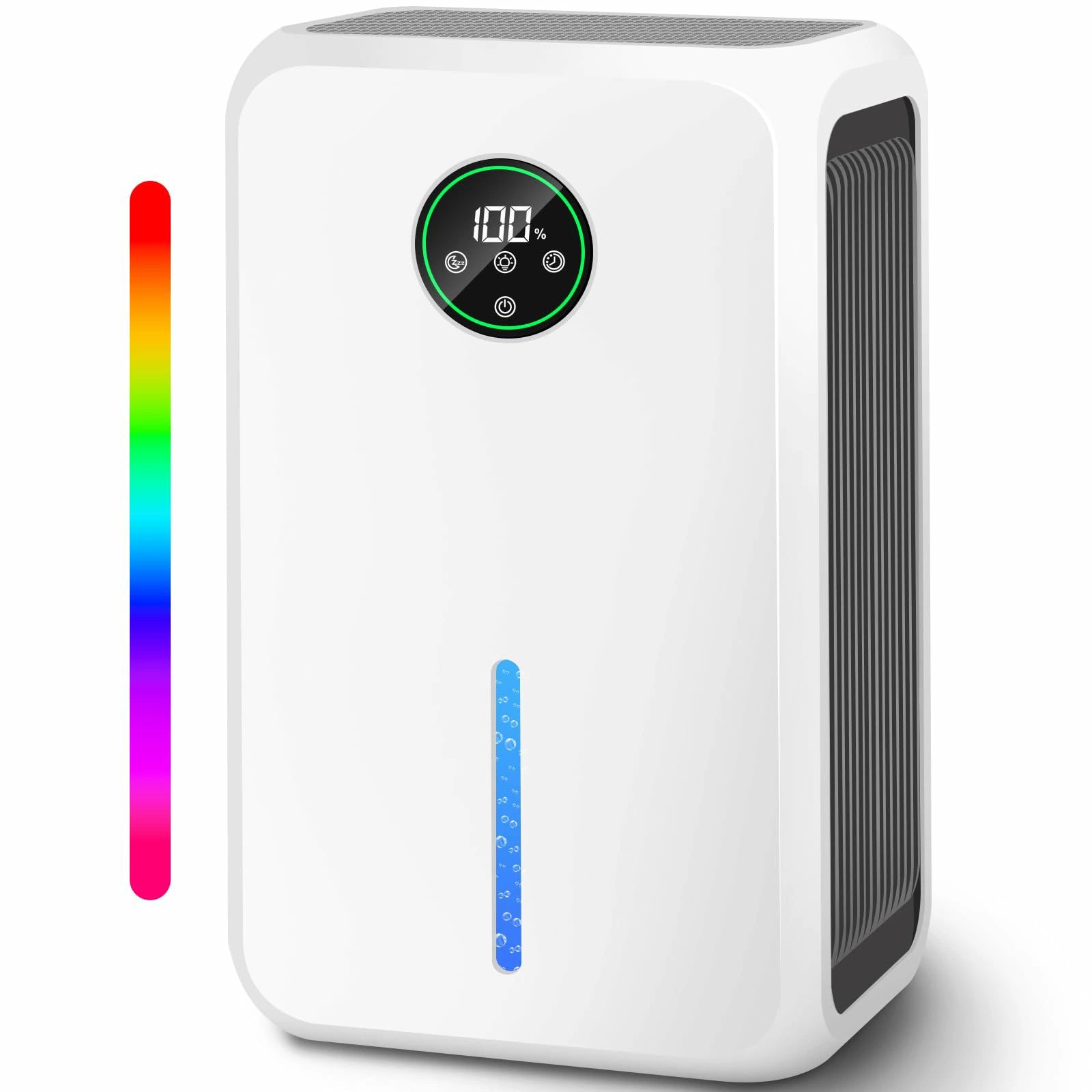 小型じょしつき 衣類乾燥除湿機 ハイブリッド式 小型除湿器 大容量2.6L 15畳対応 強力除湿1.5L/日