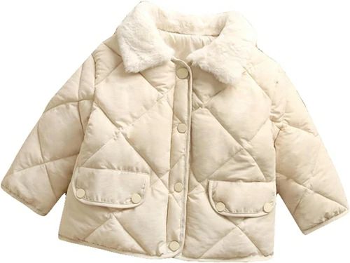 中綿ジャケット 綿入れ コート 厚手 保温 暖か フードなし 防風防寒 子供服 キッズ おしゃれ 女の子 可愛い ロング丈