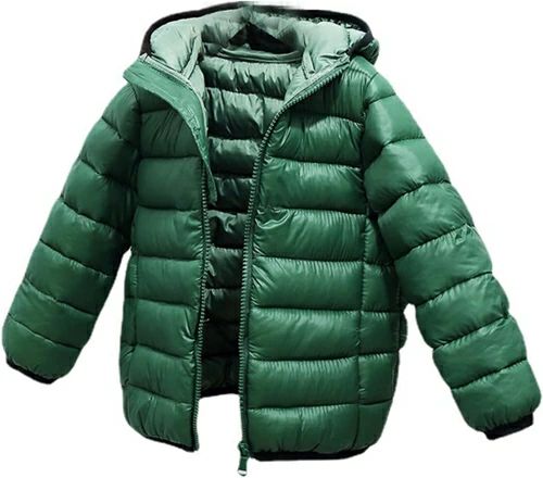 無地 中綿ジャケット 長袖 秋服 冬服 ふわふわ ポケット付き キュート 120 子供服 ジャケット トップス 通園