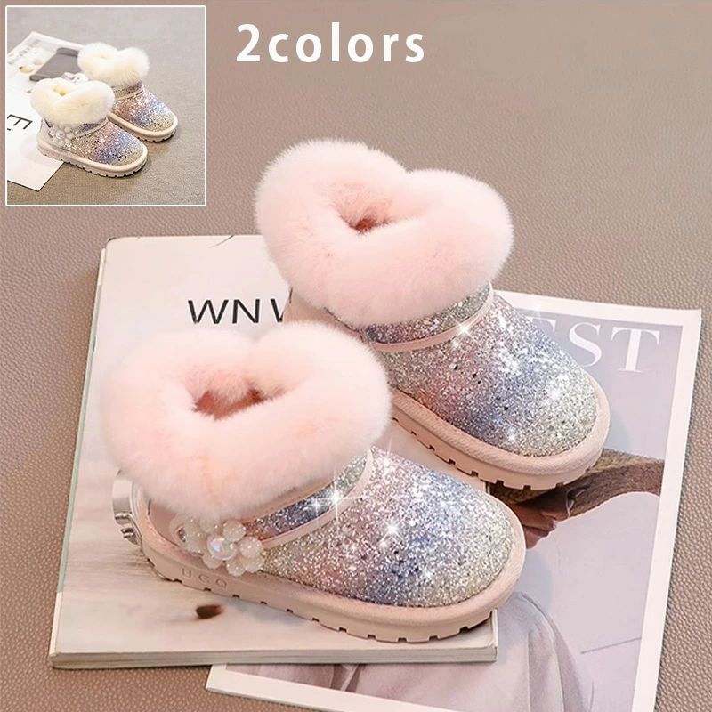 幼児 キッズシューズ 女の子 赤ちゃん靴 冬靴 フォーマル 子供用 ファーストシューズ 保暖 防寒対策 通学履き