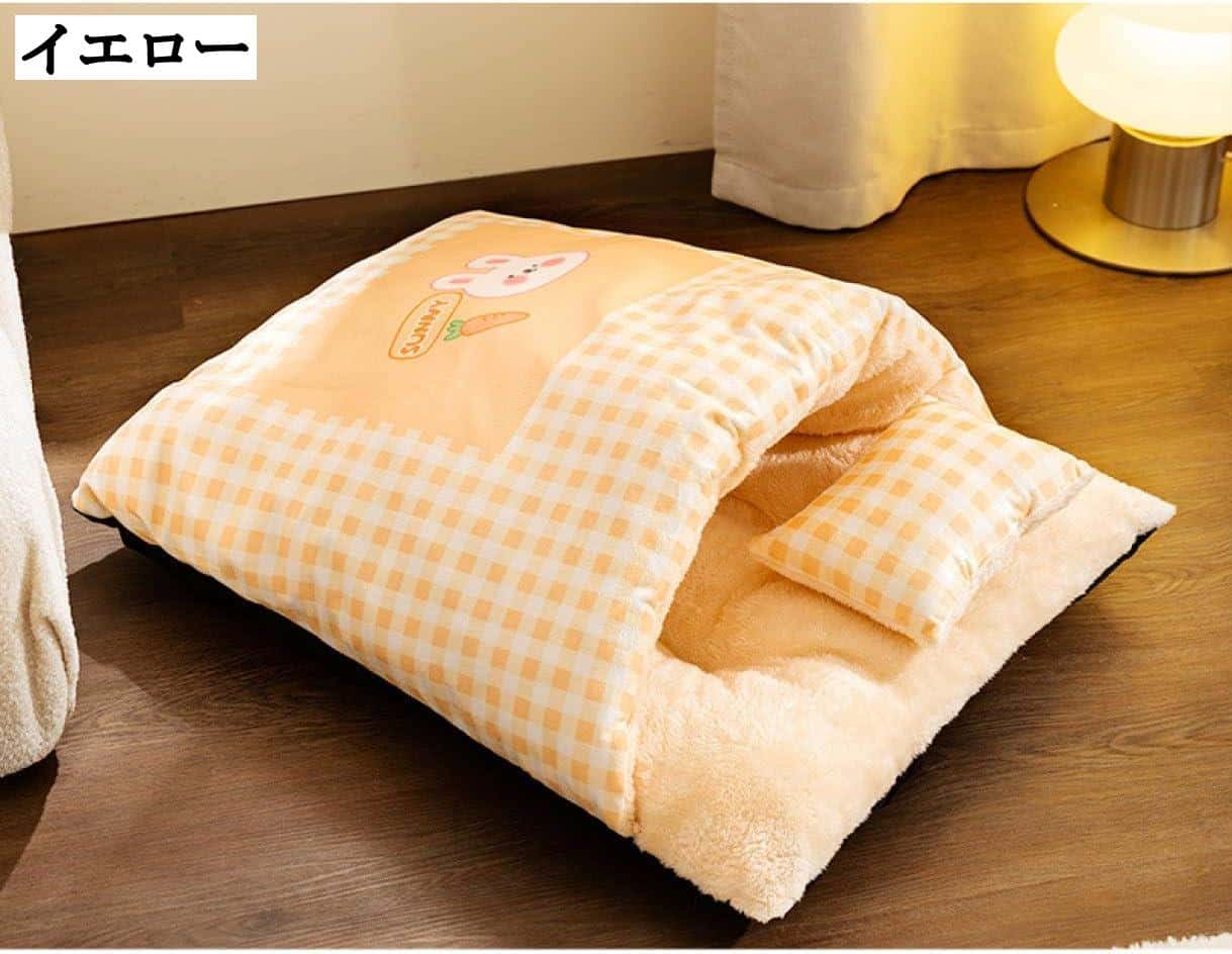 ドーム型 犬 猫 クッション 45*35CM 小型犬 中型犬 洗える ふわふわ あったか 寒さ対策 滑り止め 快適 柔らか 半密閉式