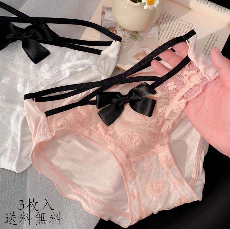 インナー 可愛い 快適 ファッション 女性用 パンツ 3枚セット 少女 ショーツセット 美尻 パンティ 大人..