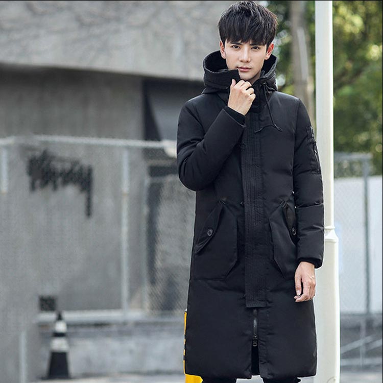 ハイネック 冬アウター 撥水 防風 通学 フード付き ダウン70％ フェザー ロングコート ダウンコート 防寒 厚手 ダウンジャケット