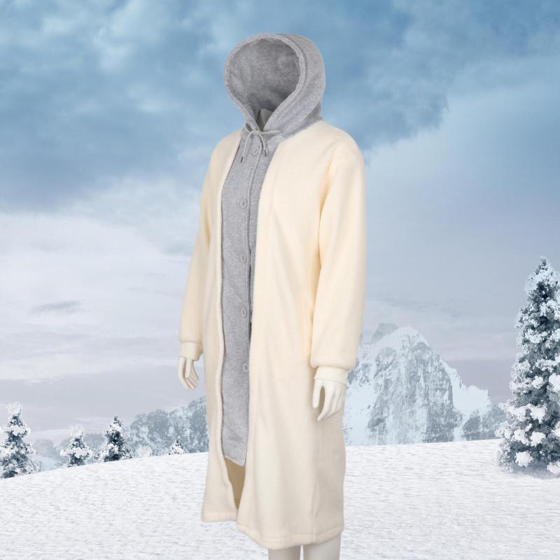 旅行 暖かい生き抜く ジャケット フード付き ロング 秋 ルーズ ファッション ストリート ジャケット フェイクファー レディース