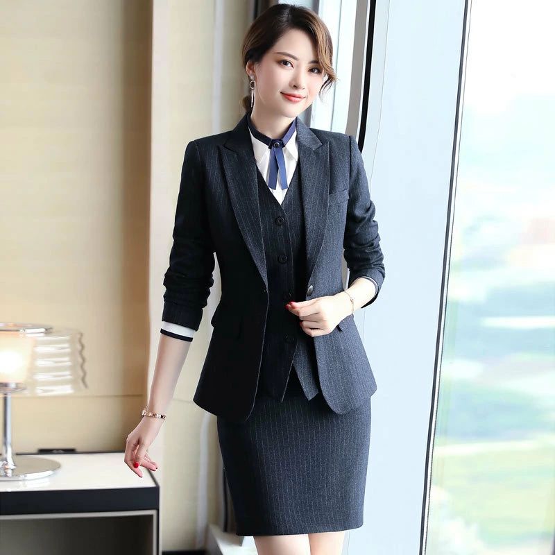 ビジネス/洗える/細身/春秋冬/1ボタン/S/M/L/XL/XXL/3XL/4XL/縦縞 フォーマル 入学 事務服 制服 トップス