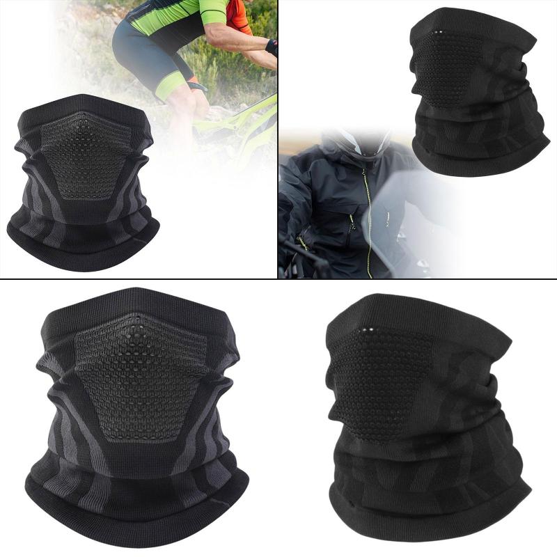ネックゲイターサイクリングフェイスカバー多目的バラクラバスカーフ冬の温かいフェイスマスクスキーの..