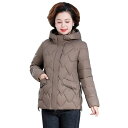 カジュア 無地 ポケット付き アウター ジャケット 大きいサイズ ダウンジャケット 冬コート フード付き ダウンコート 冬 コート