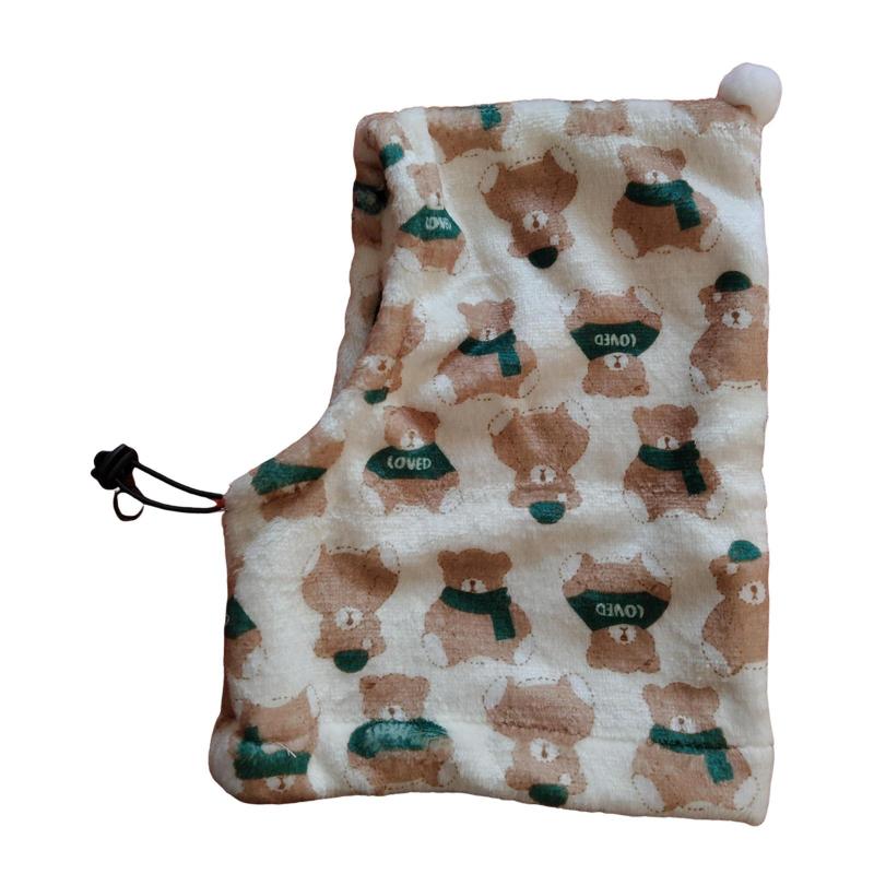 犬用暖かい帽子.中型犬から大型犬猫用の寒い天候用暖かいキャップ.イヤーマフ冬のペット帽子コスチュー..