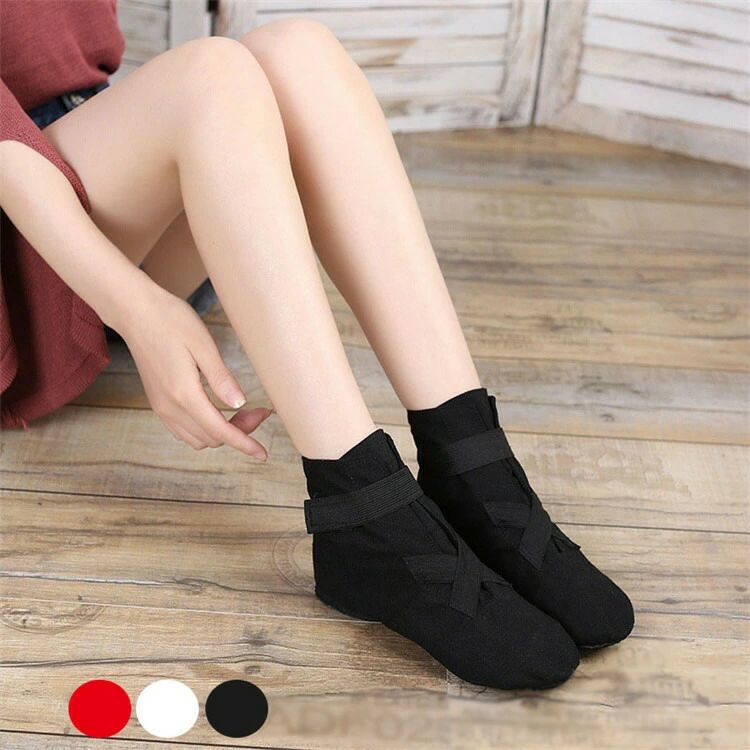 ステージ ズック キャンバス キッズ レディース チアダンス ベルクロ バレエシューズ シューズ ジャズシューズ ダンスシューズ