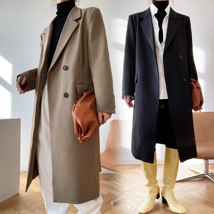 セレモニー ビジネス オフィス トレンチコート チェスターコート ブレザーコート 長袖 ロング丈 アウタ..