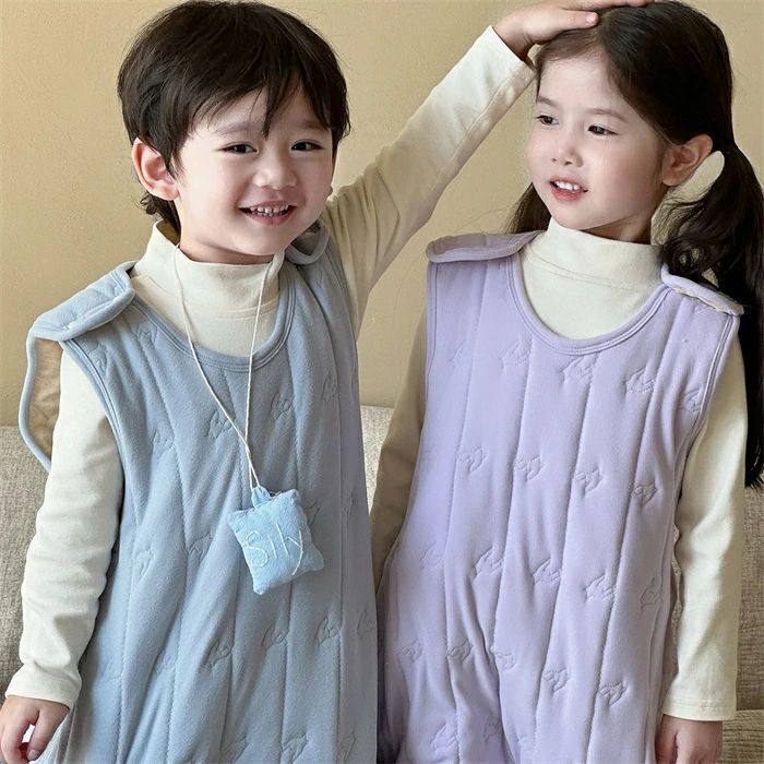 ギフト 出産祝い 子供 ジュニア プレゼント 中綿 パジャマ 防寒 着る毛布 冬服 秋服 ベスト 新生児 赤..