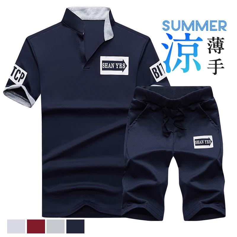 父 ゆったり カジュアル 部屋着 英文字 スポーツウェア ハーフパンツ 薄手 スウェット ゴルフウェア 半..