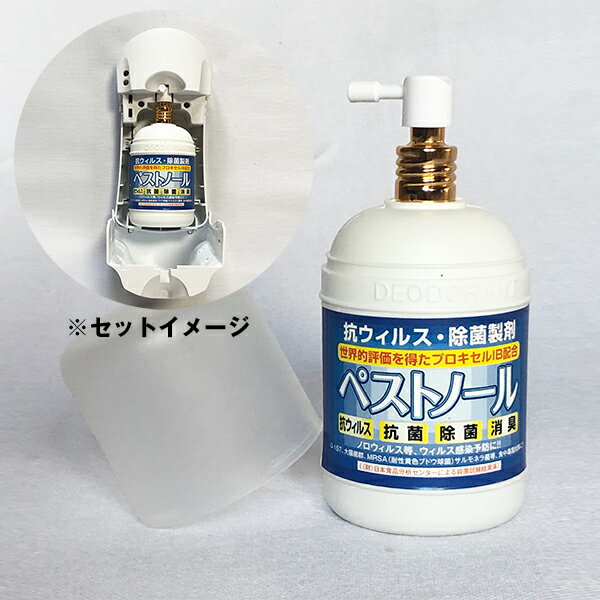 ペストノール 設置型噴霧器 詰替ボトル 210ml ※本体別売り ペストノール液 液体 ペストノール アルコール 除菌 手指 消毒 非接触 感染症 ウィルス 食中毒 対策 肌荒れ かぶれ 安心 肌に優しい 詰め替え