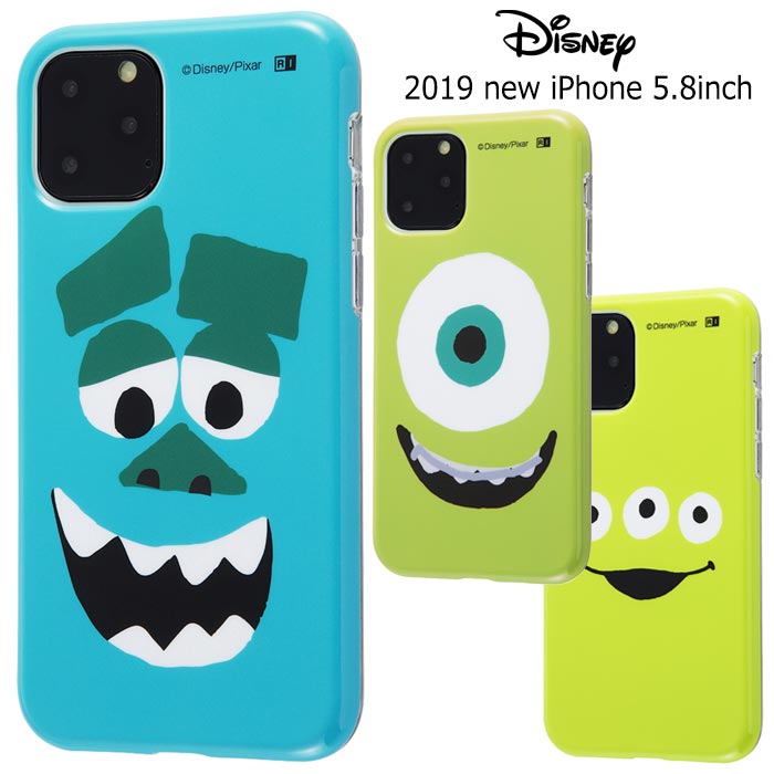 iPhone11Pro ディズニー 耐衝撃 TPU ケース ハイブリッド キャラクター カバー ソフト ソフトケース ハード グッズ サリー マイク エイリアン モンスターズインク トイストーリー 5.8inch iphone 11 pro アイフォン イレブン プロ スマホケース スマホカバー s-in_7b907