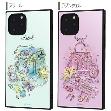 iPhone11Pro ディズニー プリンセス スクエア ケース カバー ハイブリッド ソフト ソフトケース ハード グッズ アリエル ラプンツェル ベル ジャスミン シンデレラ 白雪姫 オーロラ姫 5.8inch iphone 11 pro アイフォン イレブン プロ スマホカバー スマホケース s-in_7b944