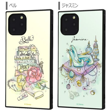 iPhone11Pro ディズニー プリンセス スクエア ケース カバー ハイブリッド ソフト ソフトケース ハード グッズ アリエル ラプンツェル ベル ジャスミン シンデレラ 白雪姫 オーロラ姫 5.8inch iphone 11 pro アイフォン イレブン プロ スマホカバー スマホケース s-in_7b944