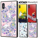 iPhoneXS iPhoneX ムーミン 耐衝撃 ハイブリッド ケース アクリル キャラクター ソ ...