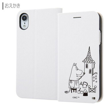iPhoneXR ムーミン 手帳型 ケース カバー キャラクター 手帳型ケース 手帳ケース ダイアリー フリップ カード収納 グッズ シンプル ちびのミイ スナフキン リトルミイ アイフォン XR iphone iphonexrケース スマホカバー スマホケース 6.1 テンアール s-in_7c018