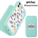 メール便 送料無料 iPhone12mini ハリー・ポッター ガラスフリップケース 手帳型ケース 手帳型 クリア クリアケース 透明 ガラスケース カード 可愛い グッズ ハリーポッター HARRY POTTER アイフォン トゥエルブ ミニ uPhone 12 mini スマホカバー スマホケース s-pg-7h639(2)
