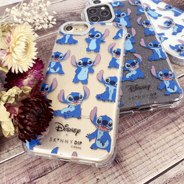 メール便 送料無料 iPhoneSE 第2世代 iPhone8 iPhone7 ディズニー スティッチ x SKINNYDIP TPU クリア ケース カバー スキニーディップ ソフト ソフトケース クリアケース グッズ リロ&スティッチ アイフォン se 第二世代 iphone 8 スマホカバー スマホケース s-ss-7d880