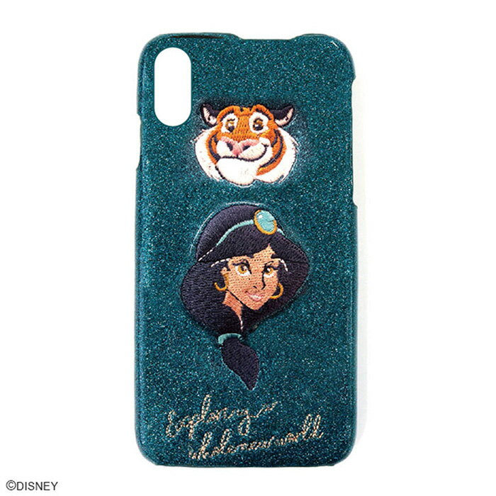 送料無料 iPhoneXS iPhoneX ディズニー 刺繍入り ラメ ケース カバー PUレザー キャラクター ソフト ソフトケース ハード ハードケース かわいい シンプル グッズ ジャスミン ラジャー フランダー アイフォン iphone xs x テンエス スマホカバー スマホケース s-su-7c922