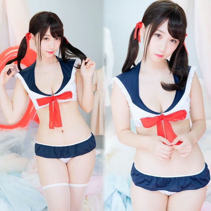 伊織もえ コラボ セクシーランジェリー セーラー マリンルック セーラー服 マリン 制服 紺 帽子 学生服 女子高生 JK スクール ネイビー ブラ ブラジャー ショーツ パンツ エッチ ランジェリー セクシー コスプレ コスチューム 下着 勝負下着 ハロウィン s-cs_6f755