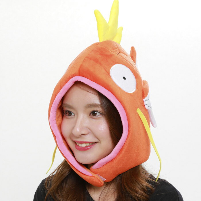 毎週更新 誰もがわかるキャラクターに大変身 被り物 かぶりもの 被りもの キャラクター アニメ コスプレ コス コスチューム ハロウィン ポケモン コイキング 可愛い ポケットモンスター なりきり メンズ レディース 男女兼用 ヘッド 帽子 頭 ハロウィン衣装 仮装 文化祭