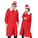 男女兼用 クリスマス特攻服 聖夜上等 ジャケット コート 特攻服 レッド 赤 サンタ サンタコス サンタ帽子 コスチューム 男性用 メンズ レディース 大きいサ...