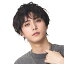 スターズマーケット/STARSMARKETで買える「男女兼用 イケメン 耐熱 ウイッグ ニュアンスパーマ ブラック K-POP 韓国アイドル ショート ナチュラル 黒髪 黒 ウェーブヘア 自然 wig アニメ メンズ レディース ショートヘア ホスト かつら カツラ コスプレ コスチューム 男装 ボリューム ハロウィン 仮装 宴会 cs-ja04316」の画像です。価格は300円になります。