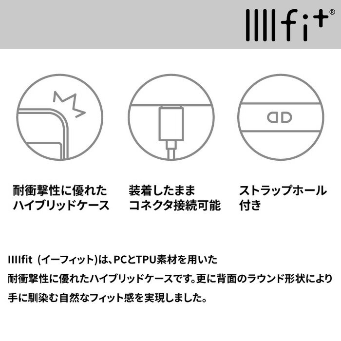 iPhone15Pro mofusand イーフィット 耐衝撃 ハイブリッド ケース カバー ソフトケース ソフト ハードケース TPU キャラクター かわいい サメにゃん 猫 ネコ ねこ もふさんど アイフォン フィフティーン プロ iPhone 15 pro 6.1inch 3眼 スマホケース スマホカバー gd-ma01710