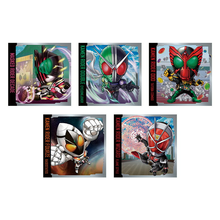 BANDAI Candy にふぉるめーしょん 仮面ライダー シールウエハース 20個入 BOX ボックス バンダイ 食玩 クウガ ダブル オーズ ファイズ ウィザード ガイム ドライブ キャラクター グッズ コレクションシール シール ステッカー 大人買い まとめ買い 箱買い ok-ja01441のサムネイル