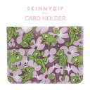 ディズニー パスカル x SKINNYDIP カードホルダー ICカード 定期入れ パスケース iCカードケース カード入れ カバー 収納 クリア カード ケー...