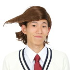 男女兼用 なりきり お金持ちくん ウイッグ ショート wig 面白い ギャグ アニメ メンズ 男性用 レディース はなざ キャラクター ブラウン わくん 茶髪 かつら カツラ コスプレ ハロウィンコスチューム ハロウィン仮装 ハロウィン 仮装 文化祭 忘年会 cs-ja00609