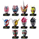 BANDAI Candy 仮面ライダー マスク ヒストリー1 第1弾 10個入り BOX ボックス バンダイ 食玩 平成ライダー 令和ライダー リバイス リバイ バイス セイバー ゼロワン ビルド ビルド エグゼイド ゲンム オーズ W フィギュア 人形 おもちゃ 大人買い 箱買い s-ok-6m045