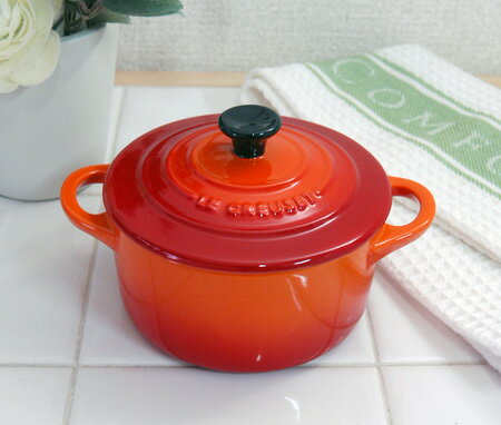 ル・クルーゼ ( LE CREUSET ルクルーゼ ) ストーンウェア ミニココット250ml【ル・クルーゼ ( LE CREUSET ルクルーゼ ) LeCreuset 陶器】（910050-00）＜オレンジ＞